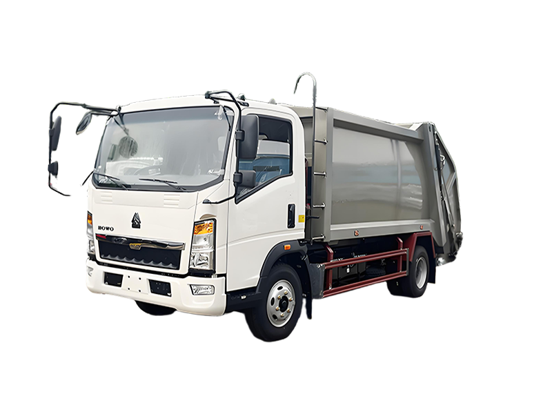 Caminh&atilde;o Compactador Lixo 6CBM HOWO