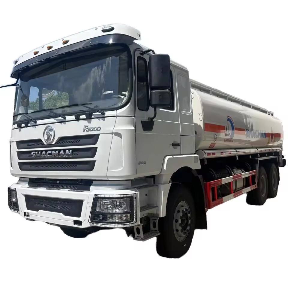 6x4 Caminh&atilde;o Tanque De Combust&iacute;vel De Alum&iacute;nio De 20 Toneladas SHACMAN F3000