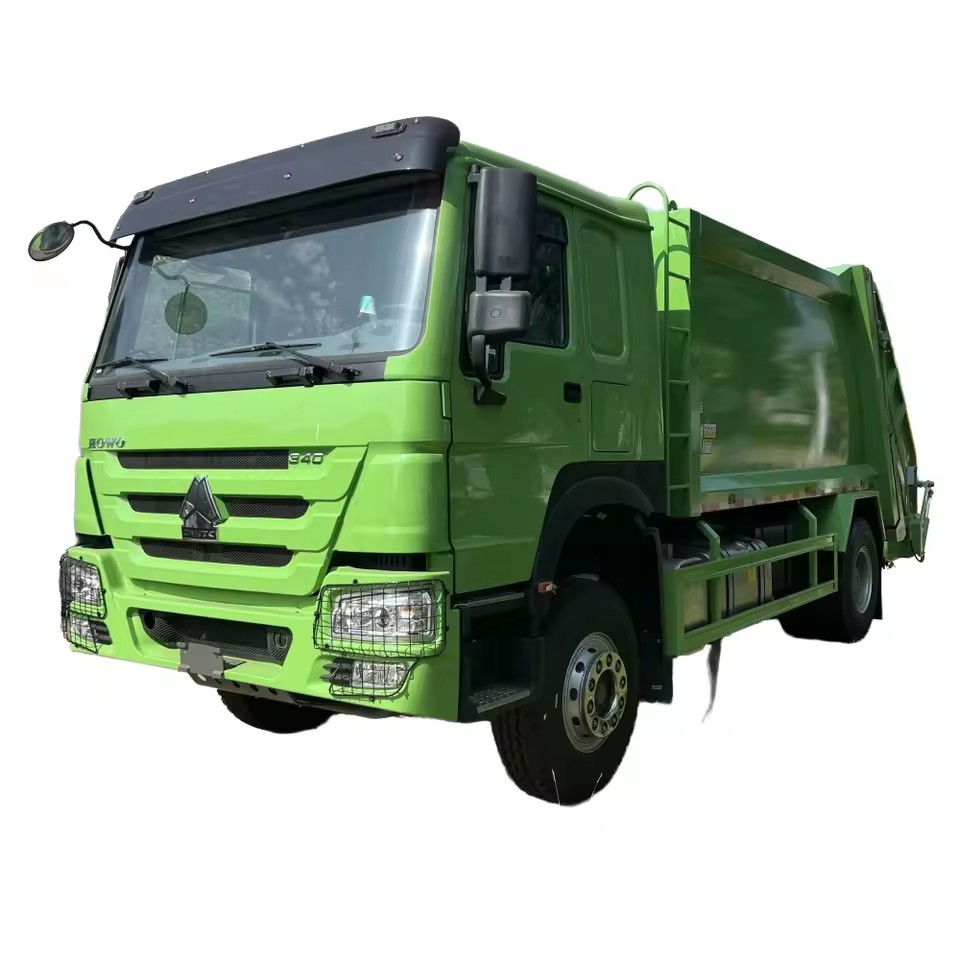 Motor Diesel Do Caminh&atilde;o Compactador Do Lixo Do Carregador Traseiro Sinotruk 4x2, N&uacute;cl