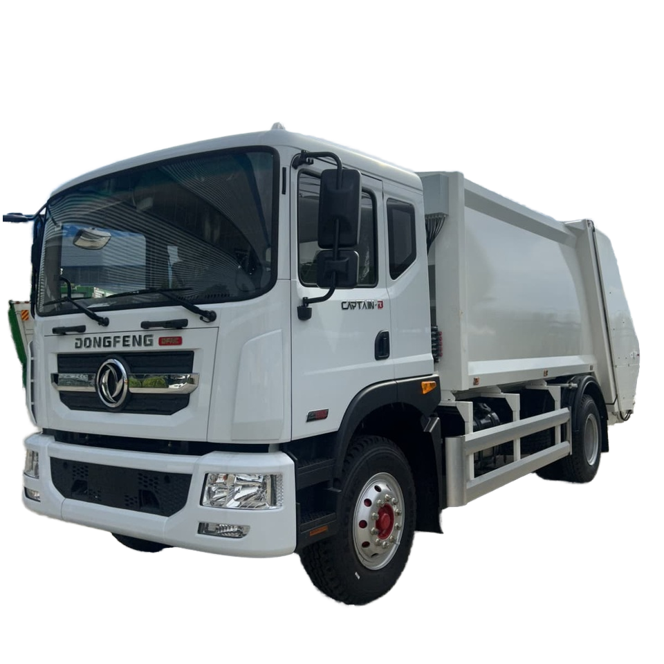 Caminh&atilde;o De Lixo Do Compactador De 12 Metros C&uacute;bicos De Dongfeng, Compress&atilde;o Ef