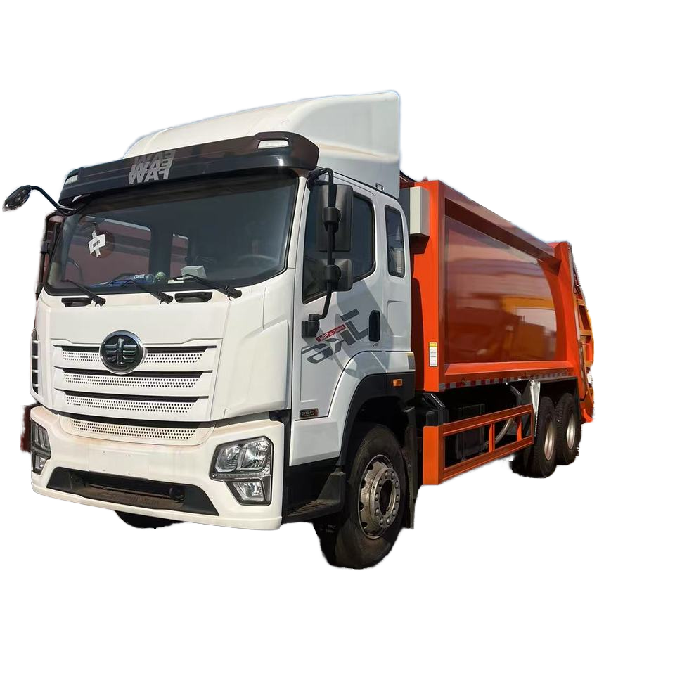 Caminh&atilde;o De Lixo De Carregamento Traseiro 4x2 Diesel | Compactador De Transmiss&atilde;o Manu