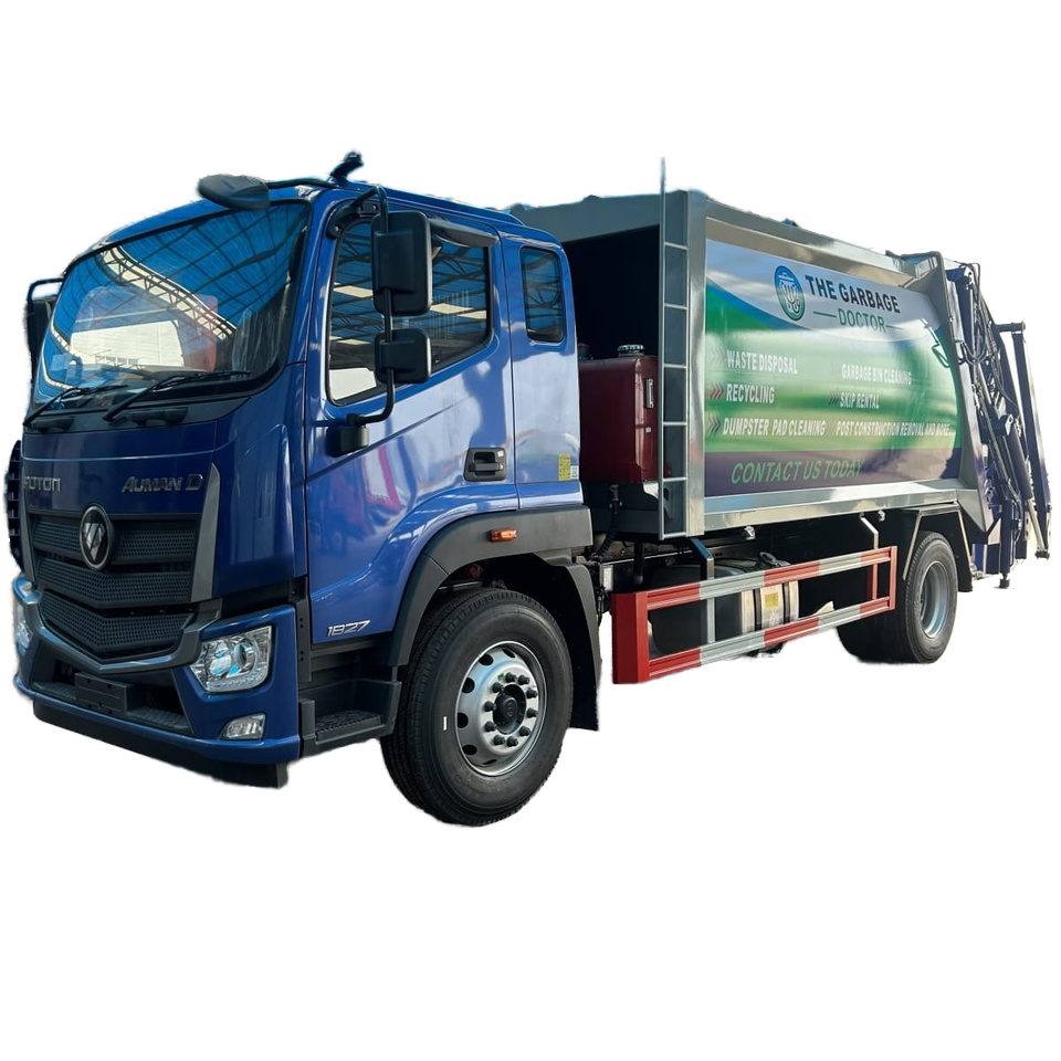 Caminh&atilde;o Compactador De 12m&sup3; De Direita FOTON - Solu&ccedil;&atilde;o De Compacta&ccedil