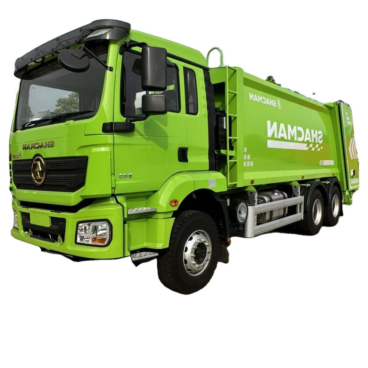 Shaanxi Delong Pesado - Compress&atilde;o Do Servi&ccedil;o 6X4 - Tipo Cami&atilde;o Lixo