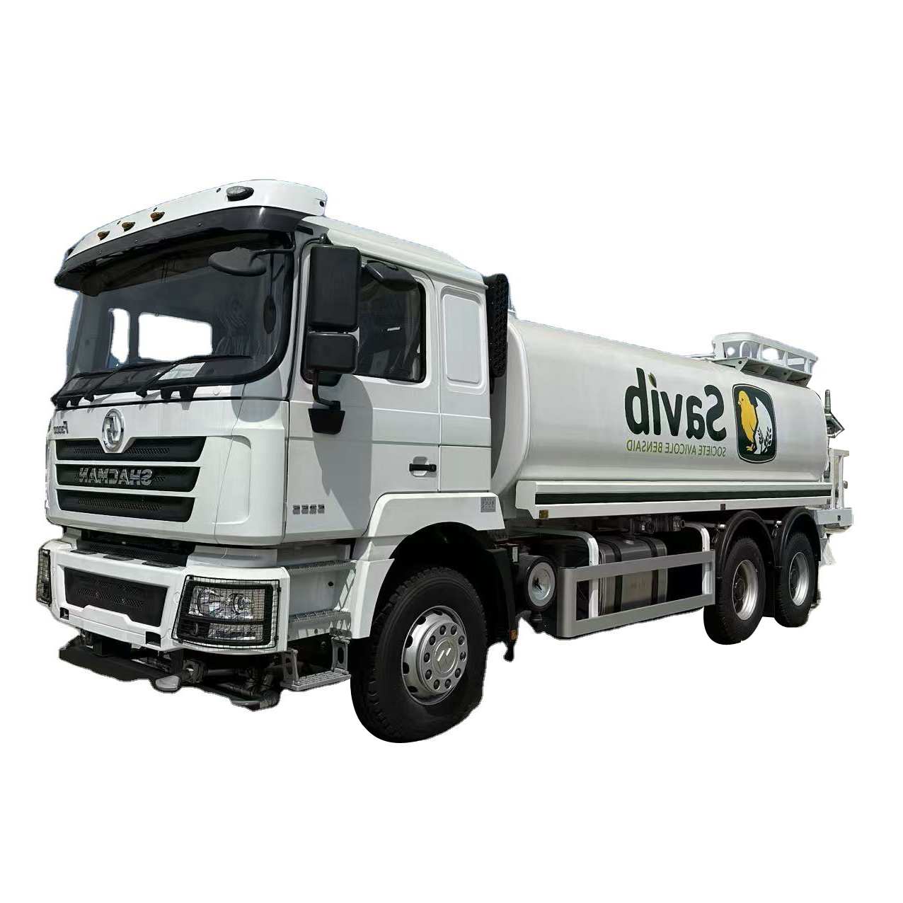 SHACMAN 15000-30000 Litros 25 Toneladas Diesel Cami&atilde;o Tanque De &aacute;gua Nova Roda Motriz 