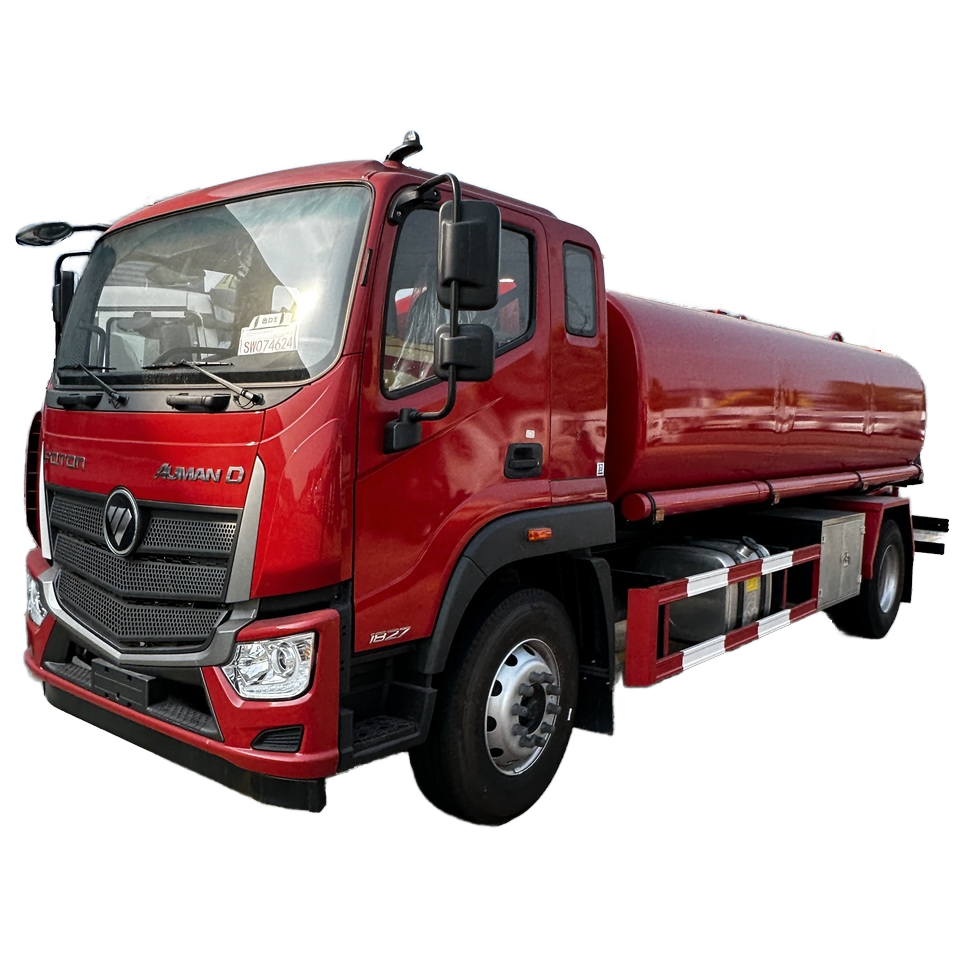 Foton 4x2 Diesel Water Bowser Truck 12CBM Sprinkler Water Carrier Com O Motor E O Motor Do N&uacute;