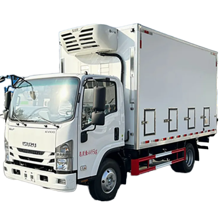 Isuzu 5.2m Galinha Mudas Caminh&atilde;o Refrigerado: Controle De Temperatura Profissional Para Gado