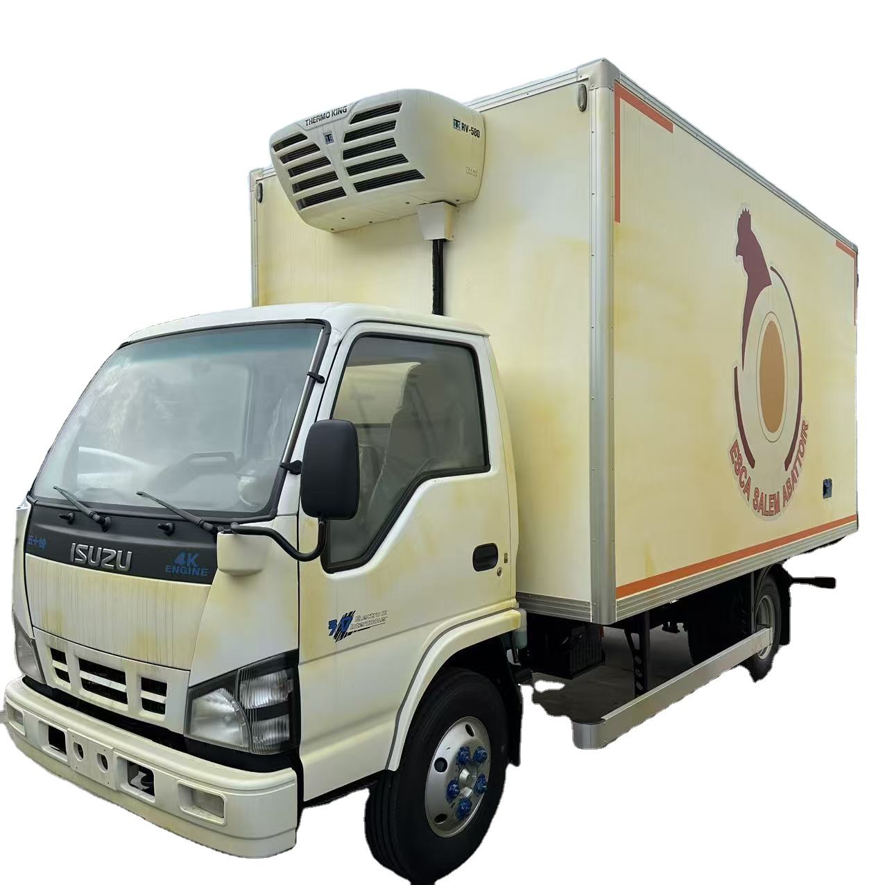 Caminh&atilde;o Refrigerado ISUZU NPR 4x2, Van De Congelamento 14CBM Com Unidade Thermo King, -18 &d