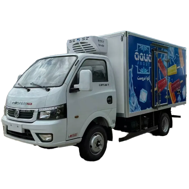 Pequeno Caminh&atilde;o Refrigerado Dongfeng | Maniobrabilidade Urbana F&aacute;cil | Para Entrega D