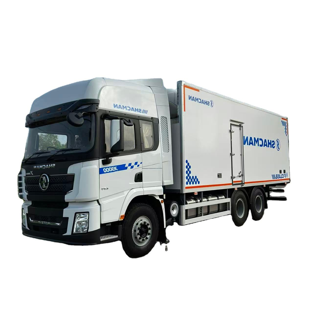 Shacman 6x4 Caminh&atilde;o Refrigerado Com Unidade De -18 &deg; C - Ve&iacute;culo Completo Para Ve