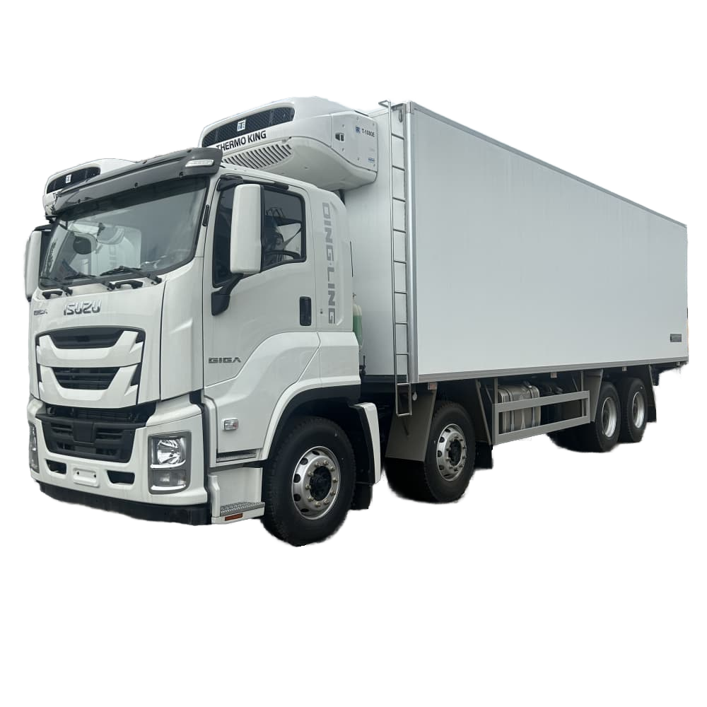 Caminh&atilde;o Refrigerado De 4 Eixos Isuzu | S&eacute;rie GIGA | -25&deg;C Resfriamento Poderoso E