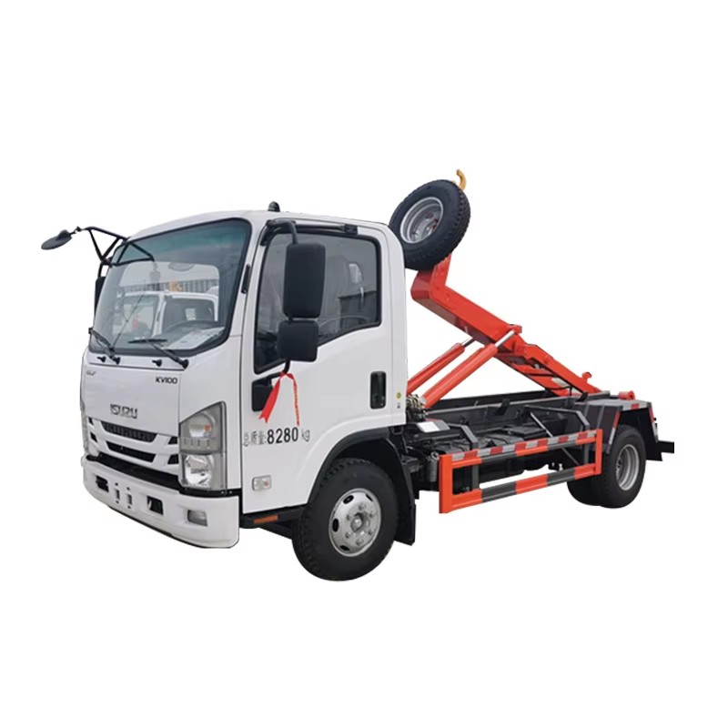 Jap&atilde;o Marca ELF KV100 Rolar Fora Mini Gancho Elevador Lixo Caminh&atilde;o Diesel Lixo Coleta