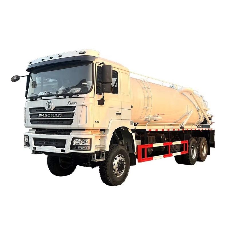 Shacman 6x4 V&aacute;cuo Esgoto Aspira&ccedil;&atilde;o Caminh&atilde;o 22000L S&aacute;ptico Fecal 
