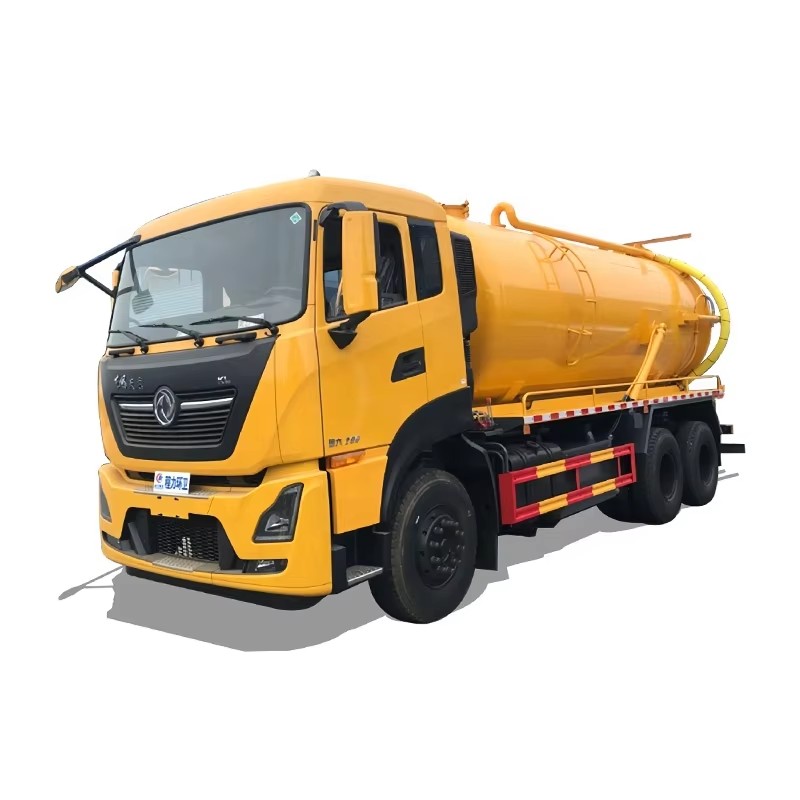 Dongfeng 20 CBM Caminh&atilde;o De Aspira&ccedil;&atilde;o De Esgoto 6 X 4 Bomba S&eacute;ptica Cami