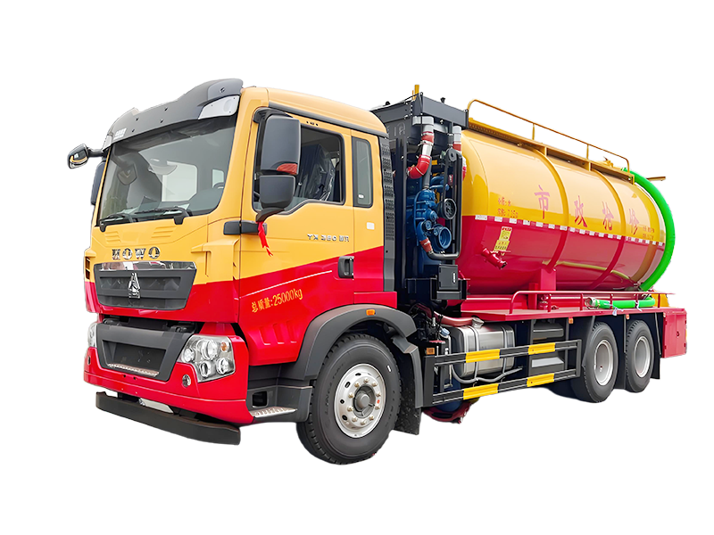 Caminh&atilde;o De Limpeza De Aspira&ccedil;&atilde;o De Esgoto Howo 22000L 6x4 Caminh&atilde;o De A