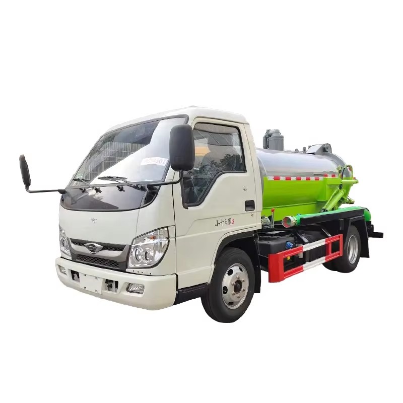 Foton 3000L Esgoto Suc&ccedil;&atilde;o Caminh&atilde;o 4x2 V&aacute;cuo S&eacute;ptico Fecal Suc&cc