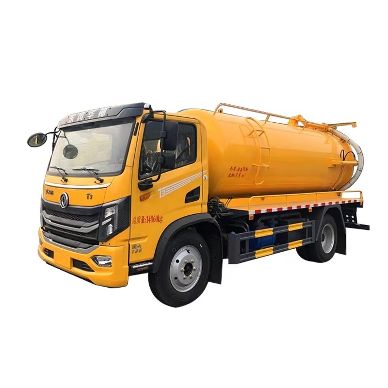 Dongfeng 8 CBM Caminh&atilde;o De Aspira&ccedil;&atilde;o De Esgoto Dongfeng 4x2 S&eacute;ptico Feca