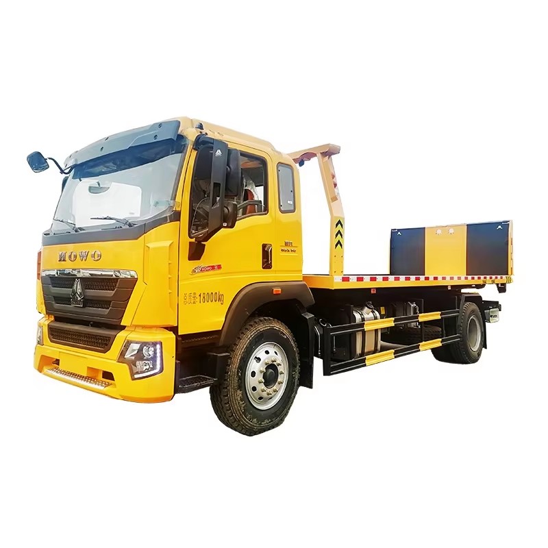 Howo 10 Toneladas Flatbed Wrecker Rebocando Caminh&atilde;o 4x2 Road Wrecker Caminh&atilde;o Para Ve