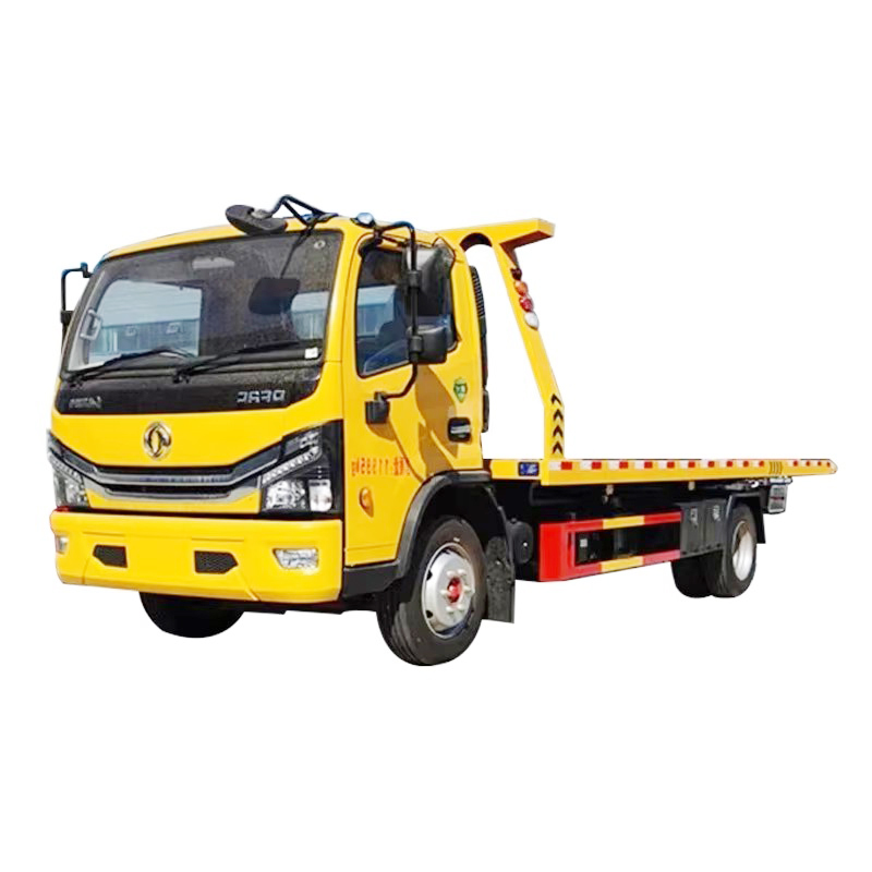 Venda Direta Da F&aacute;brica Dongfeng Flatbed Rebocando O Cami&atilde;o Do Destroqueador Da Estrad