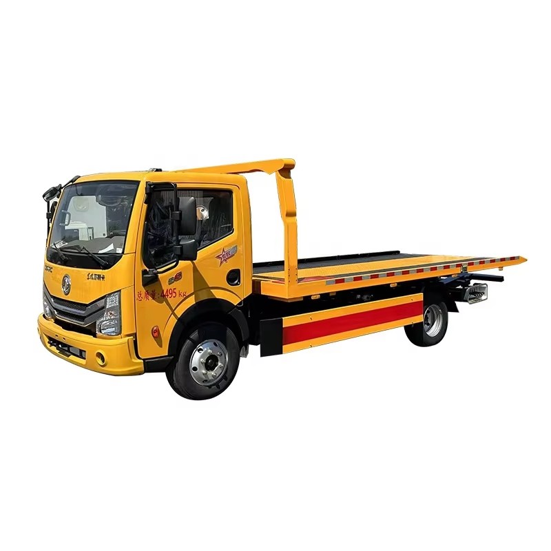 Dongfeng Flatbed Wrecker Rebocando Caminh&atilde;o Flatbed 4x2 Road Wrecker Caminh&atilde;o Para Res