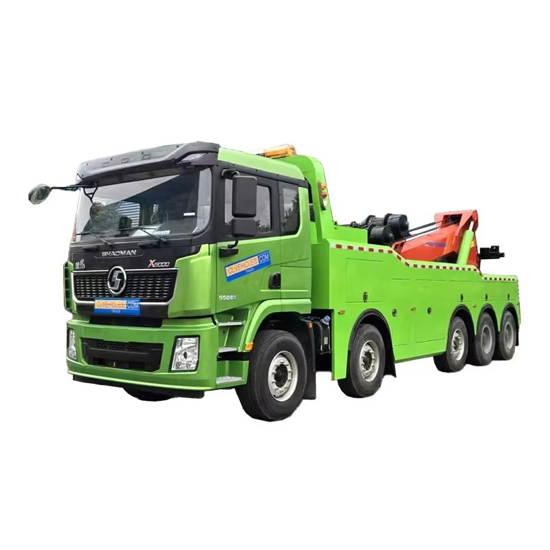 Shacman X3000 Heavy Duty 10x4 Wrecker Tow Truck 20Ton 40Ton 60Ton Resgate Recovery Tow Truck Com Hyd