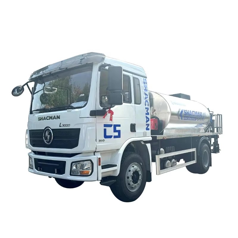 Shacman L3000 4x2 Estrada Pavimenta&ccedil;&atilde;o M&aacute;quinas Bitume Caminh&atilde;o 9 CBM Es