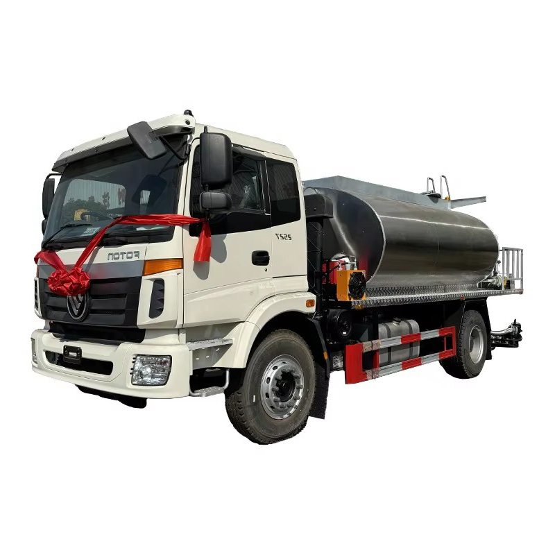 Exporta&ccedil;&atilde;o Foton Auman Betume Pulveriza&ccedil;&atilde;o Caminh&atilde;o 7 CBM Estrada