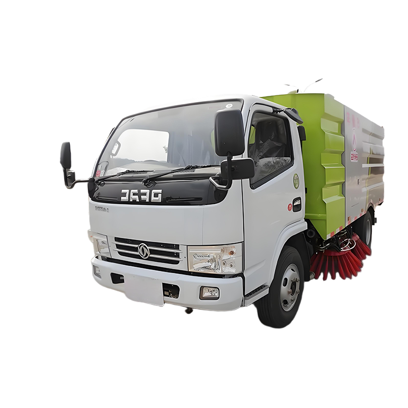 Dongfeng Alta Press&atilde;o V&aacute;cuo Estrada Varredor Caminh&atilde;o 4000L Rua Limpeza Caminh&