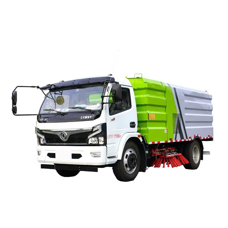 Dongfeng Multi-fun&ccedil;&atilde;o Caminh&atilde;o Varredor Estrada Alta Press&atilde;o Rua Lavagem