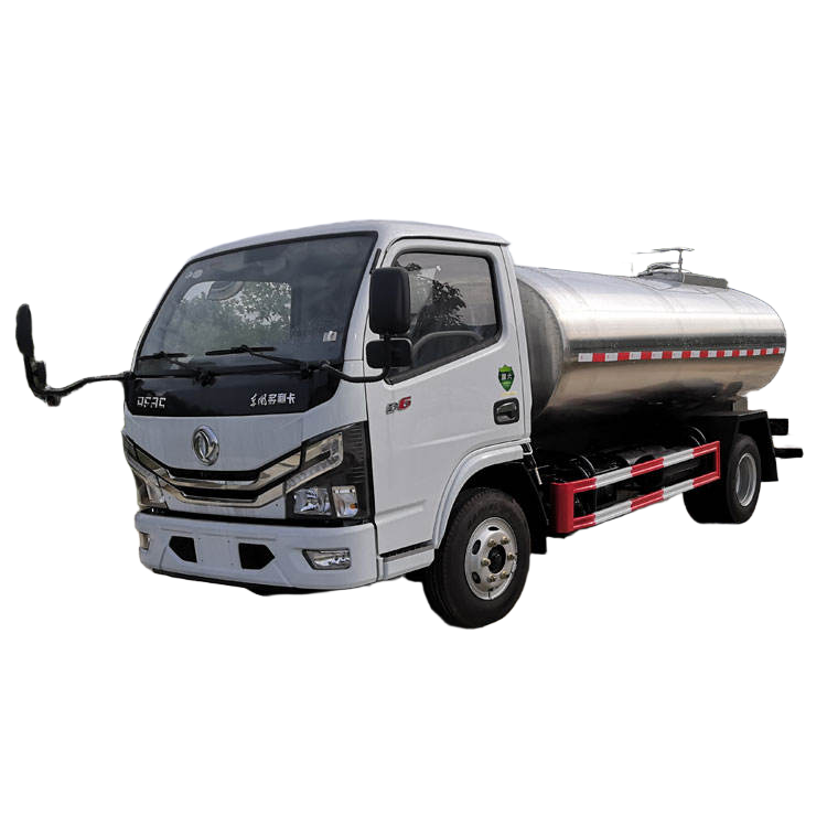 Novo Dongfeng A&ccedil;o Inoxid&aacute;vel 82HP Tanque De Leite Caminh&atilde;o Com Alimento L&iacut