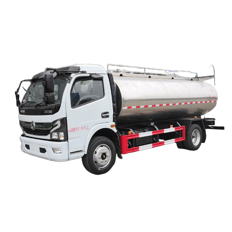 Novo 8.3cbm Leite Tanque Caminh&atilde;o Dongfeng A&ccedil;o Inoxid&aacute;vel 120HP Leite Tanque Ca