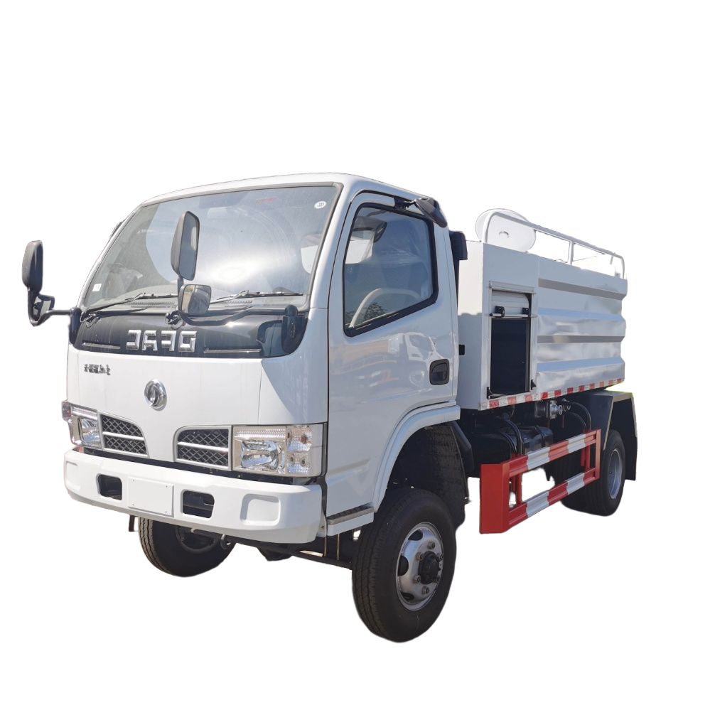Novo Dongfeng 4 * 4 5 Metros C&uacute;bicos De Alta Press&atilde;o Esgoto Lavagem Ve&iacute;culo Lim