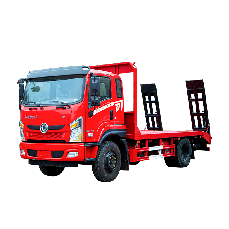 Dongfeng 4x2 Diesel 10 Toneladas Mini Cami&atilde;o Plataforma Com Escada, Escavadora, Escavadora Ca