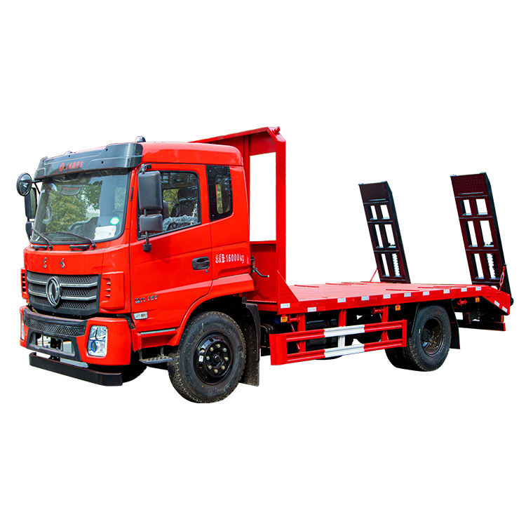 Dongfeng 4x2 Diesel 10 Toneladas Mini Cami&atilde;o Plataforma Com Escada, Escavadora, Escavadora Ca
