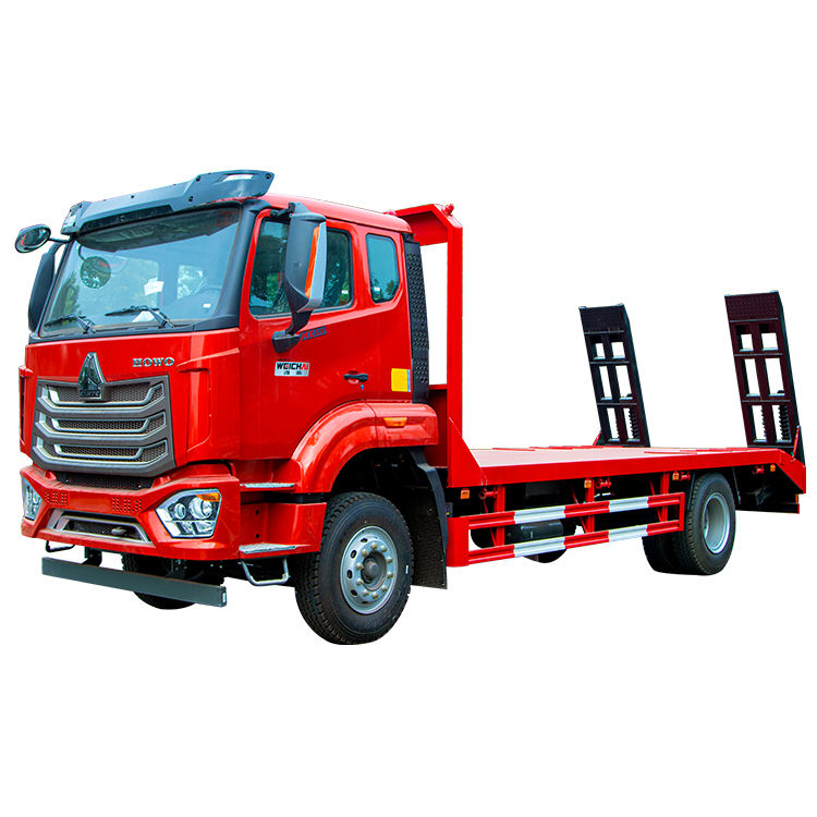 Shacman Isuzu HOWO Novo Caminh&atilde;o De Cama Plana, A&ccedil;o Dur&aacute;vel Para Escavadoras Di