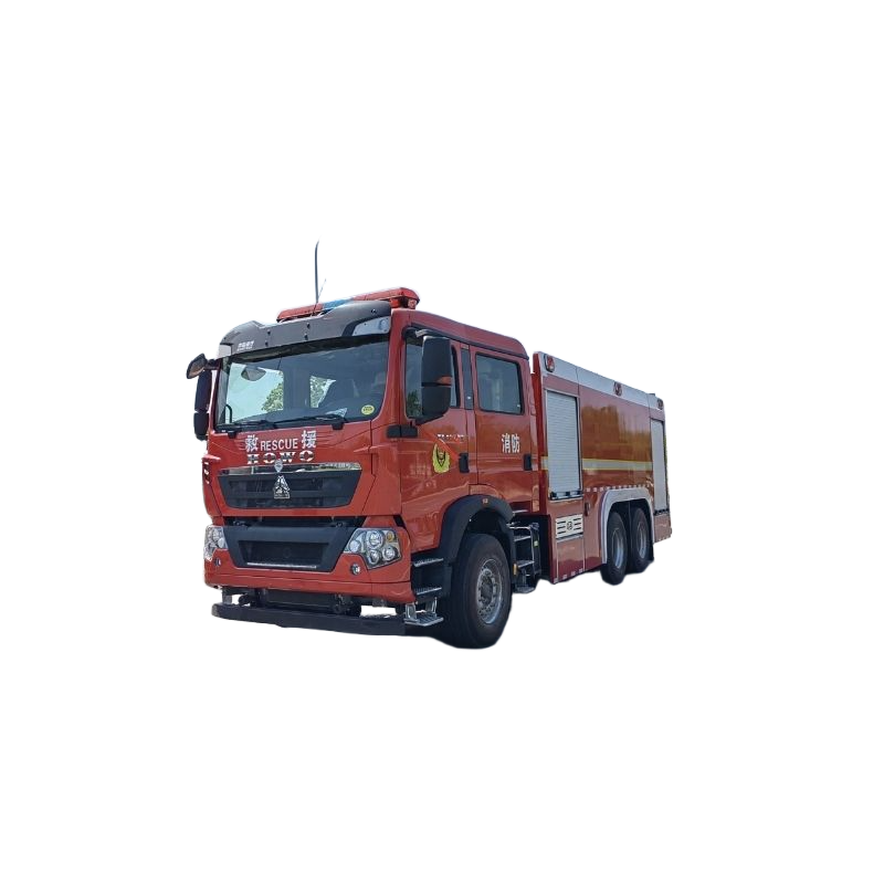 Caminh&atilde;o Pesado De Bombeiros Motorizado A Diesel De Alta Pot&ecirc;ncia HOWO 12 Metros C&uacu