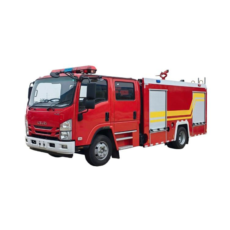 Caminh&atilde;o De Bombeiros De Espuma De &aacute;gua De Altura De Trabalho De 50m Do Motor Diesel 4
