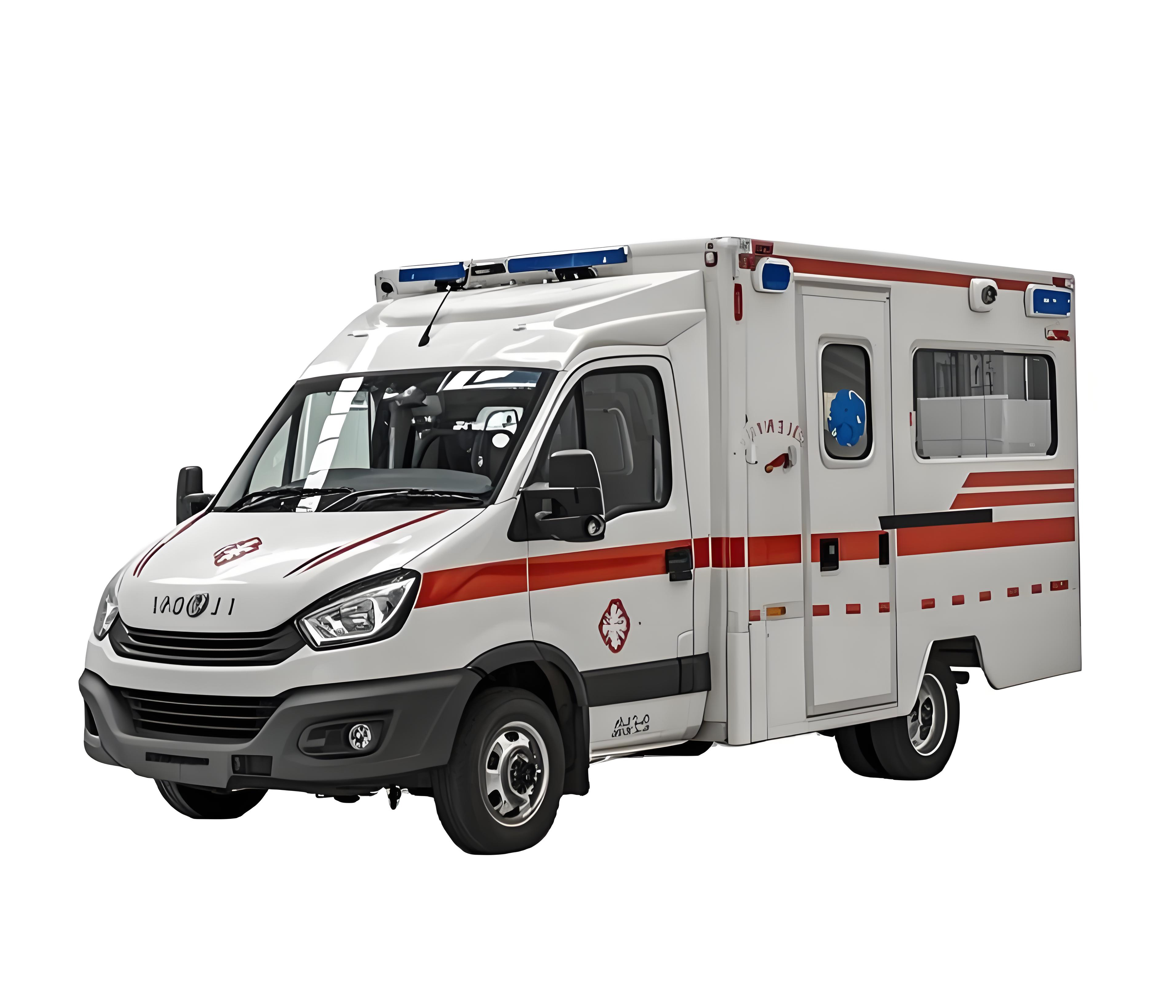 2025 Nova Ambul&acirc;ncia De Cuidados Cr&iacute;ticos Com Tipo De Combust&iacute;vel Diesel De Supo