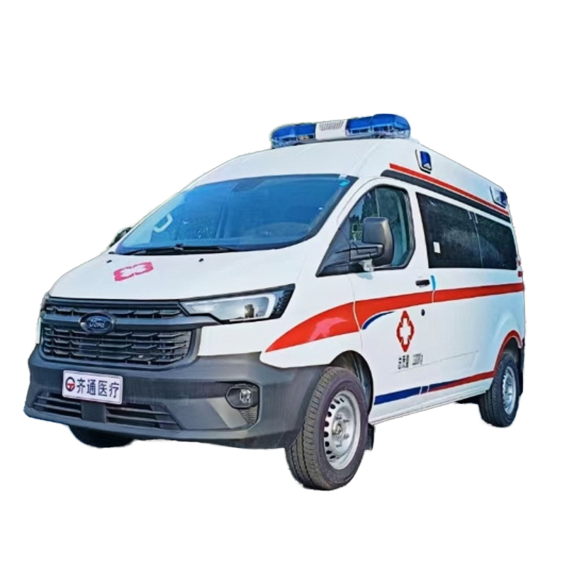 Nova Marca Ford V362 4 * 2 Ambul&acirc;ncia De Cuidados De Emerg&ecirc;ncia Com Equipe De Param&eacu