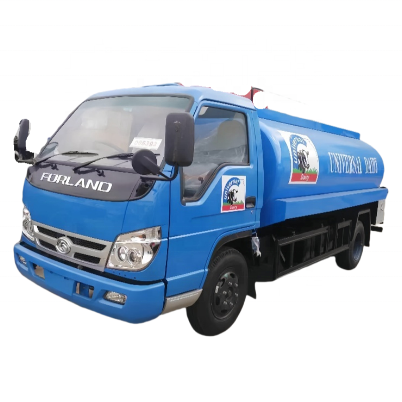 Novo 5000 Litros Pequeno Tanque De Leite Caminh&atilde;o Transporte De Leite Caminh&atilde;o Tanque 