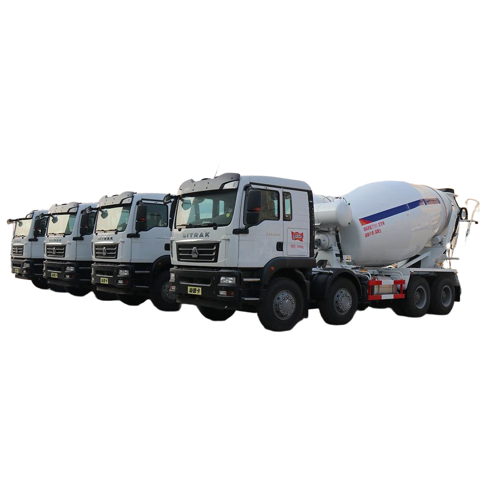 F&aacute;brica Direta SITRAK 8X4 12m&sup3; Tanque De Mistura De Concreto Misturador Central De Concr
