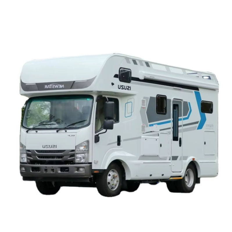 Isuzu 700P Nova Van De Camper Com 5.2L Motor Diesel Interior Luz Para Escalada Montanhas E Crossing