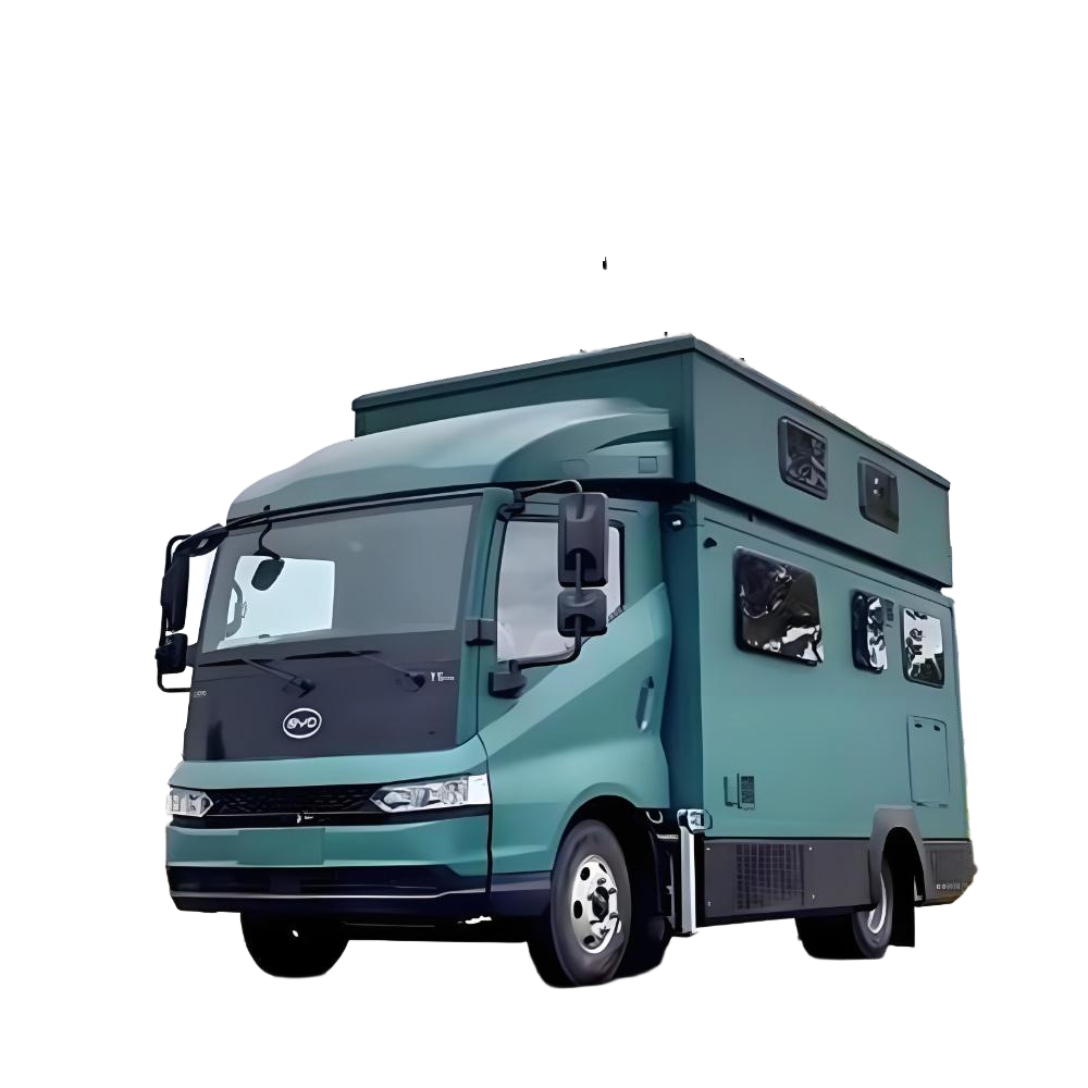 Marca Famosa BYD H&iacute;brido RV Caravana Camper Reboque M&oacute;vel Casa Touring Ve&iacute;culo 