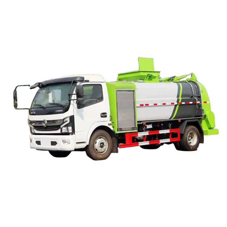 Dongfeng 4x2 Manual Transmiss&atilde;o Puro El&eacute;trico Cozinha Lixo Cami&atilde;o Novo Usado Mo