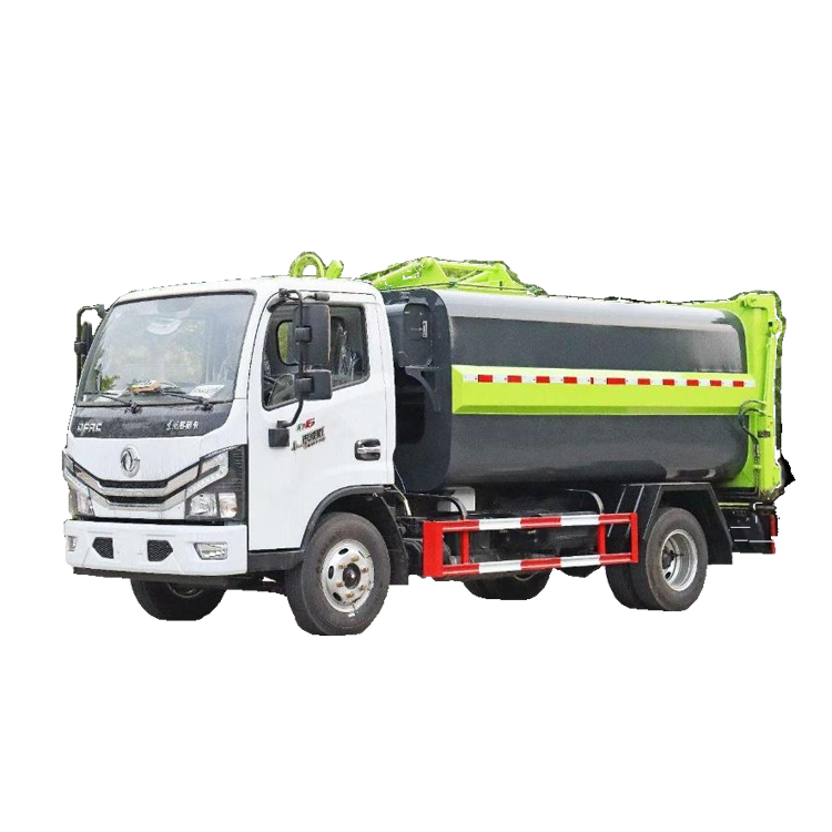 Dongfeng D6 Pequena Cidade Urbana Comunidade Coleta De Lixo Transporte 5-metro C&uacute;bico Lateral