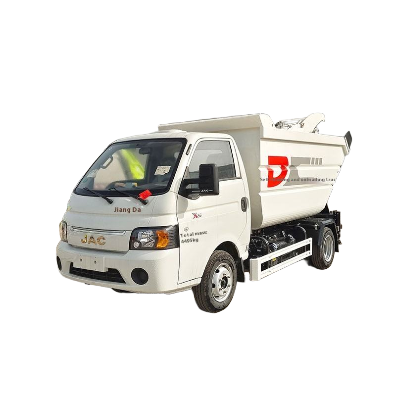 Caminh&atilde;o De Lixo Do Carregador Traseiro Do Motor Diesel 4x2 De Alta Capacidade Da Marca Azul 