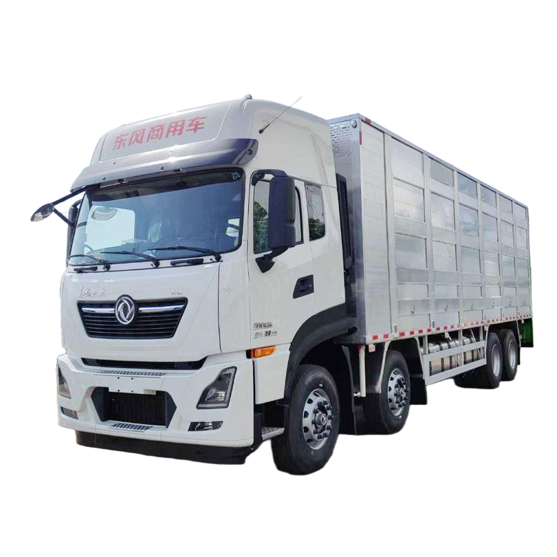 2025 Novo Dongfeng 8x4 Animais Transporte Caminh&atilde;o Pequeno Transporte Ve&iacute;culo Carga Ca