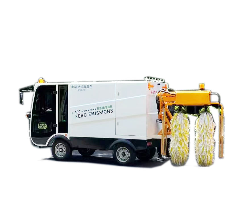 Caminh&atilde;o De Limpeza El&eacute;trico Auto-alimentado Com Escovas Laterais Duplas Ve&iacute;cul