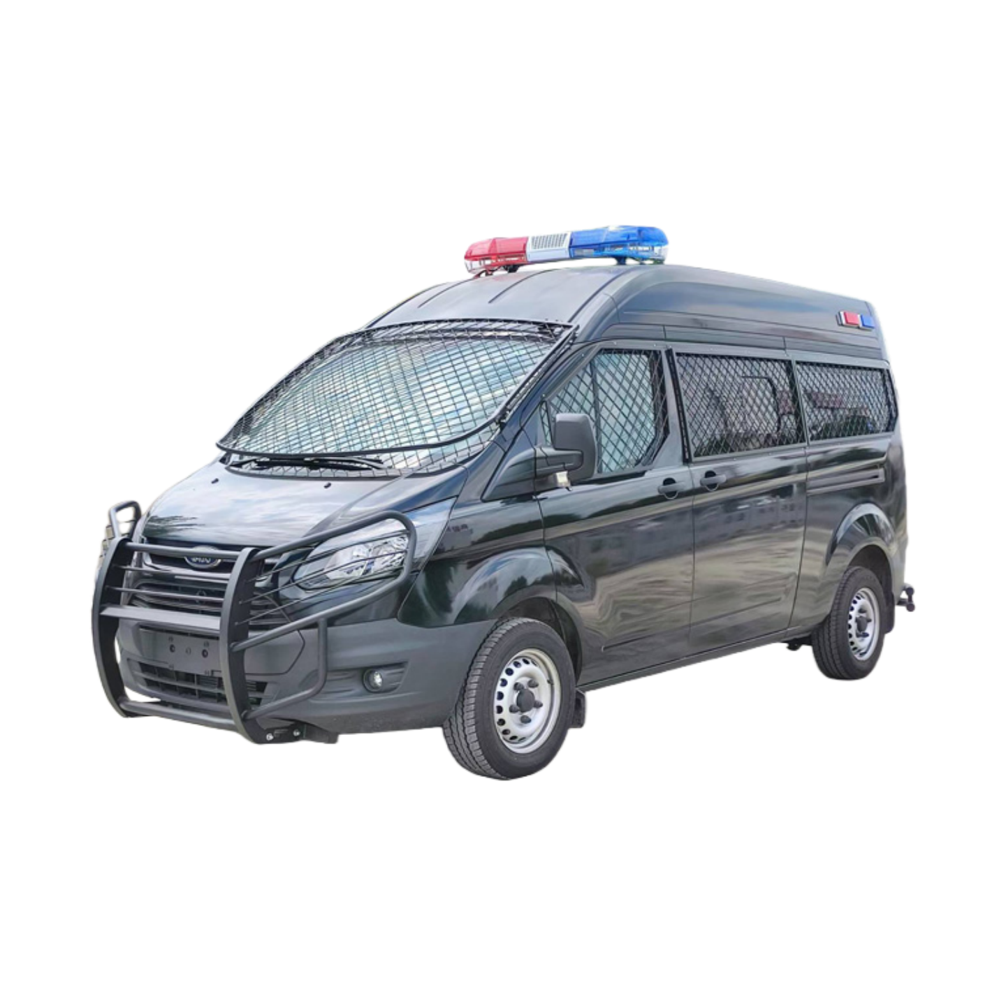 Ford Explosion Proof Prison Truck Anti-Escape Secure Prison Van Com CCTV & Sistema De Restri&cce