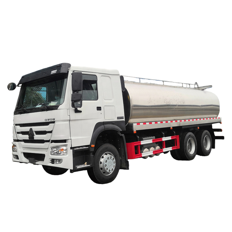 Caminh&atilde;o De Leite 15000L Do Tanque De Leite Sinotruk Howo 4X2 Para O Transporte Suco De Leite
