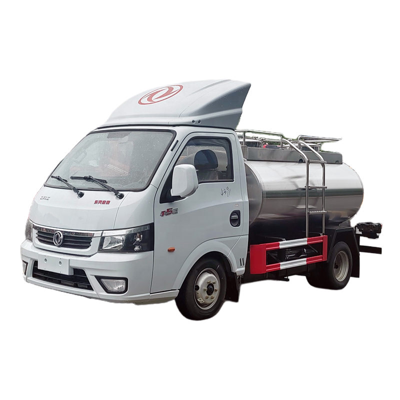 Dongfeng 4X2 Mini Cami&atilde;o Tanque Leite Pequeno 2m&sup3; Leite Carregando Caminh&atilde;o 2000L